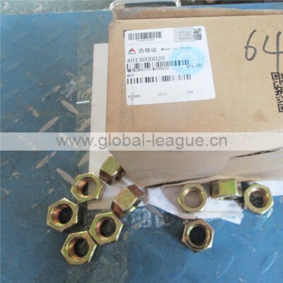 Tooth manning nut (steel, threaded) 4013000020