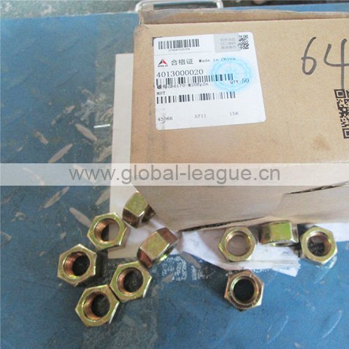 Tooth manning nut (steel, threaded) 4013000020