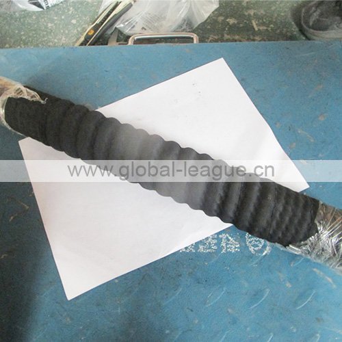 Hydraulic discharge pump tube (steel reinforced rubber) without fittings 4090000043