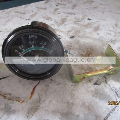 Engine oil pressure gauge