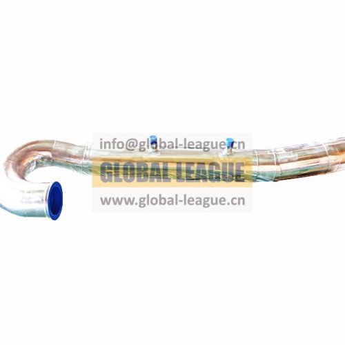 Supercharger intake pipe