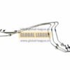 High-pressure fuel pipe of cylinder 5  612600081959