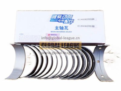 Upper main bearing shell - Lower main bearing shell  61800010128_61800010132