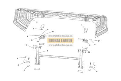 Top deflector cover_L5000_short version high top  DC15221870061