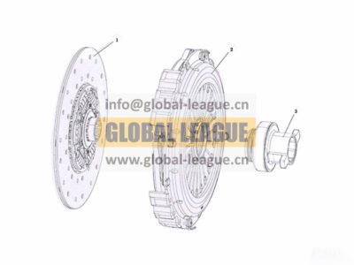 Clutch_430 Diaphragm Pull Type_38100N_3660Nm_Economy Type  DC93189160264