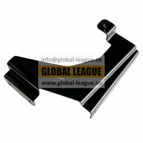 Left rear fixed bracket assembly - rear guard plate  DZ14251290043