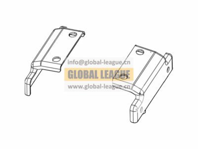 Cab step body reinforcement bracket  DZ15221247966