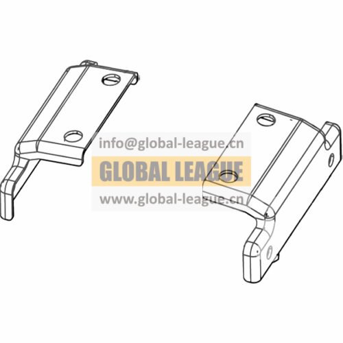 Cab step body reinforcement bracket  DZ15221247966