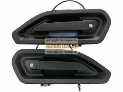 Door outside handle - 2 lock cores - 2 keyless entry keys  DZ16251340161