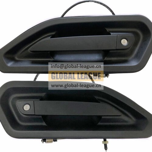 Door outside handle - 2 lock cores - 2 keyless entry keys  DZ16251340161