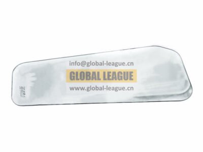 Corner window glass (left)  DZ1643350011