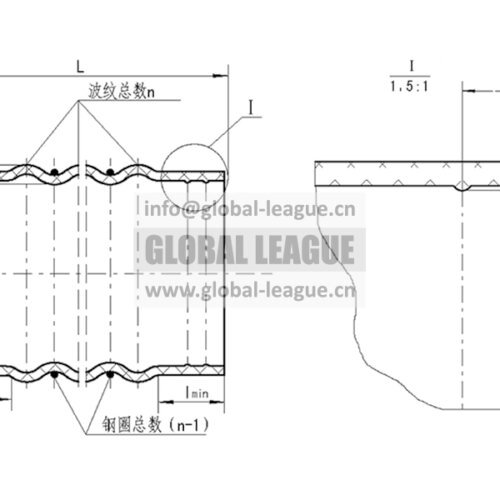 DZ93259535301 Fluorine-internal and silicone-external rubber tube DZ93259535301