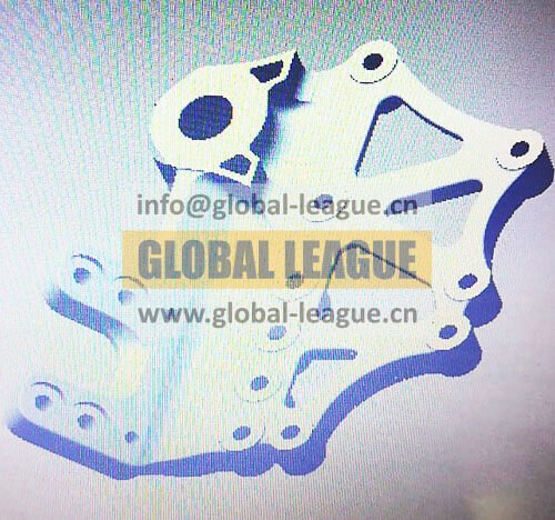 Front spring right rear bracket assembly Left bracket  DZ96259690614