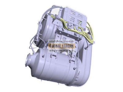X12 National VI U-shaped vertical post-treatment device (intake port horizontal_A066H504)   DZ97319547144