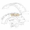 Brake shoe assembly   HD90009440513