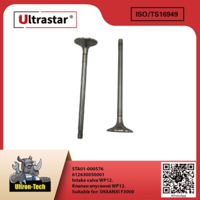 Intake valve WP12. STA01-000576 612630050001 612630050001